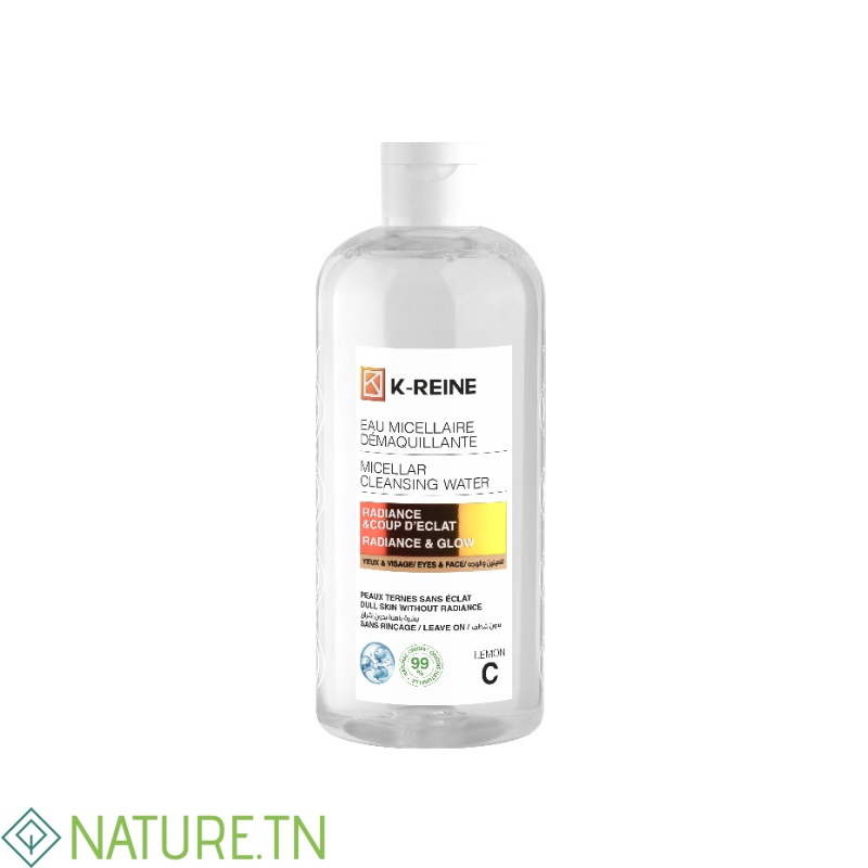K-REINE EAU MICELLAIRE DEMAQUILLANTE VIT C 400ML 2 K-REINE EAU MICELLAIRE DEMAQUILLANTE VIT C 400ML 2