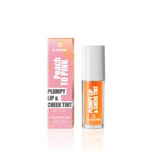 K-REINE PLUMPY LIP CHEEK TINT PEACH TO PINK 6ML