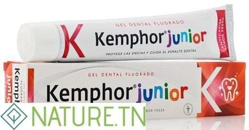 KEMPHOR JUNIOR DENTIFRICE POUR ENFANTS GOUT FRAISE 75ML 3 KEMPHOR JUNIOR DENTIFRICE POUR ENFANTS GOUT FRAISE 75ML