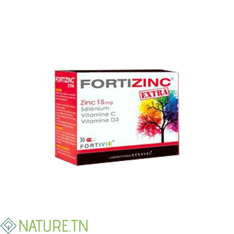 KERAVEL FORTIZINC EXTRA B/30 GELULES 3 KERAVEL FORTIZINC EXTRA B/30 GELULES