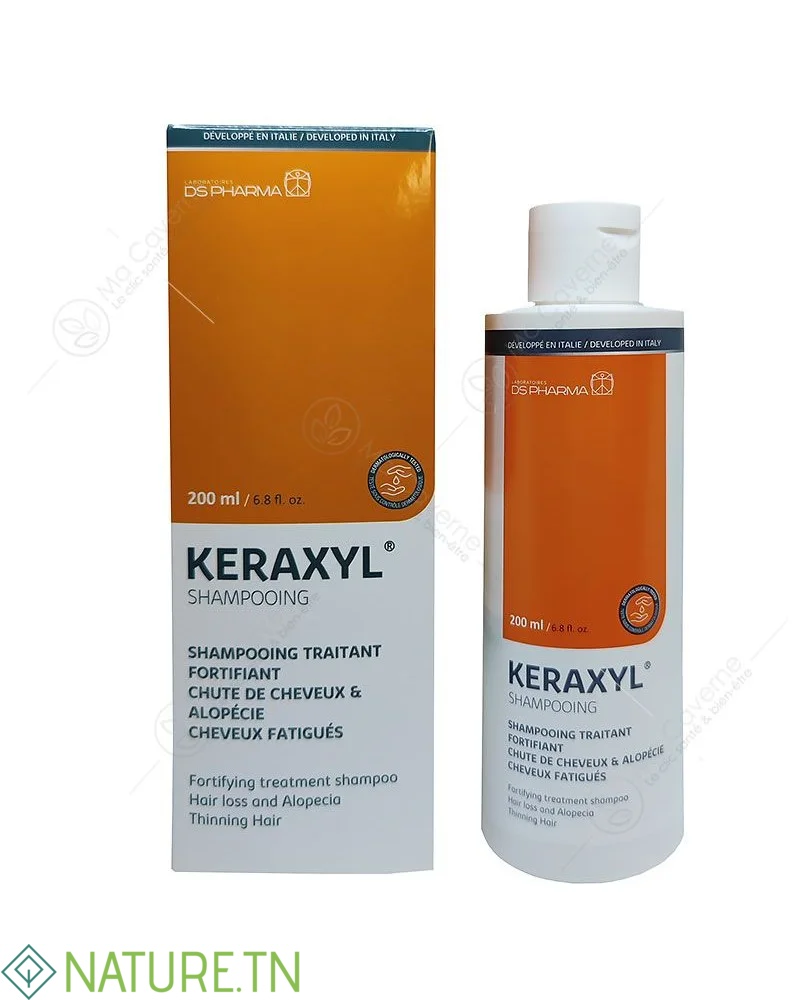 KERAXYL SHAMPOOING ANTI CHUTE 200ML 3 KERAXYL SHAMPOOING ANTI CHUTE 200ML