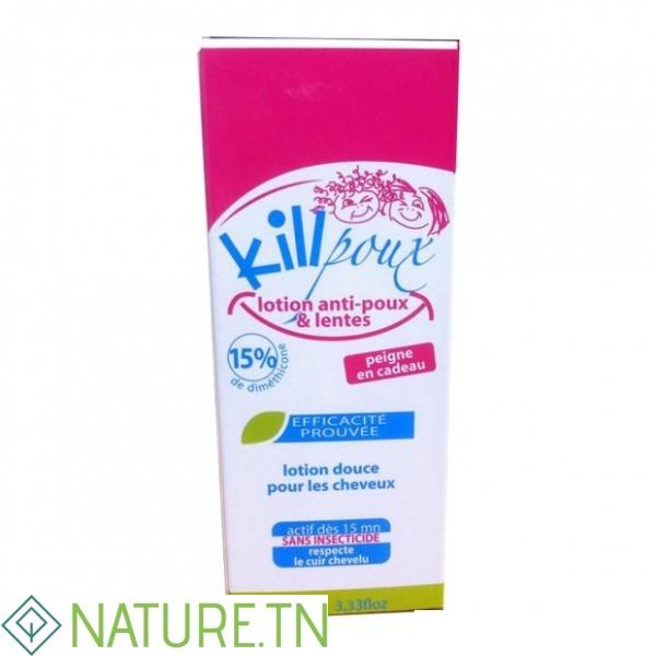 KILLPOUX LOTION ANTI-POUX & LENTES 100ML 3 KILLPOUX LOTION ANTI-POUX & LENTES 100ML
