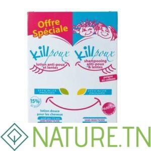 KILLPOUX PACK LOTION + SHAMPOOING