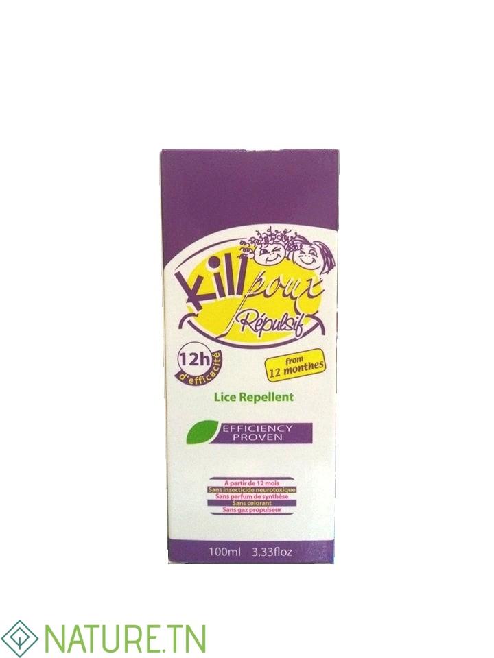 KILLPOUX SPRAY REPULSIF ANTI POUX 100ML 2 KILLPOUX SPRAY REPULSIF ANTI POUX 100ML 2
