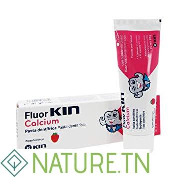 KIN FLUOR CALCIUM DENTIFRICE ANTI CARIES 75ML 3 KIN FLUOR CALCIUM DENTIFRICE ANTI CARIES 75ML