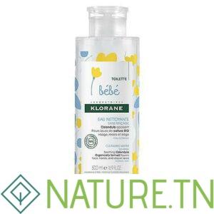 KLORANE BEBE EAU NETTOYANTE SANS RINCAGE 500ML