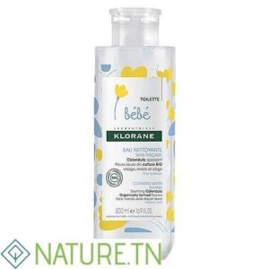 KLORANE BEBE EAU NETTOYANTE SANS RINCAGE 500ML