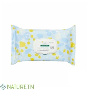 KLORANE BEBE LINGETTES NETTOYANTES 70 PIECES