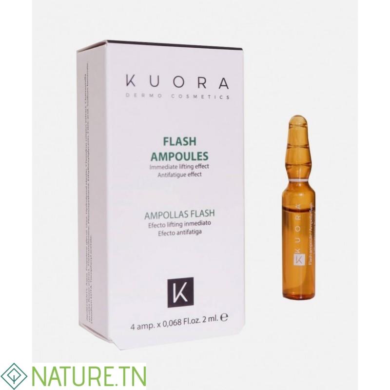 KUORA FLASH AMPOULE LIFTING IMMEDIAT 4 AMPOULES * 2 ML 2 KUORA FLASH AMPOULE LIFTING IMMEDIAT 4 AMPOULES * 2 ML 2