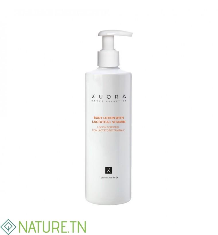 KUORA LOTION POUR CORPS VITAMINE C 400ML 2 KUORA LOTION POUR CORPS VITAMINE C 400ML 2