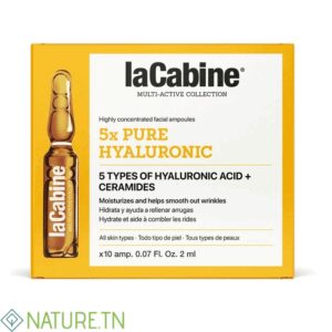 LA CABINE AMPOULES 5X PURE HYALURONIC 10X2ML