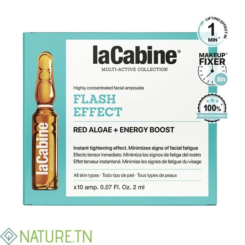 LA CABINE AMPOULES FLASH EFFECT 10X2ML 1 LA CABINE AMPOULES FLASH EFFECT 10X2ML 1