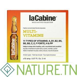 LA CABINE AMPOULES MULTIVITAMINES 10X2ML