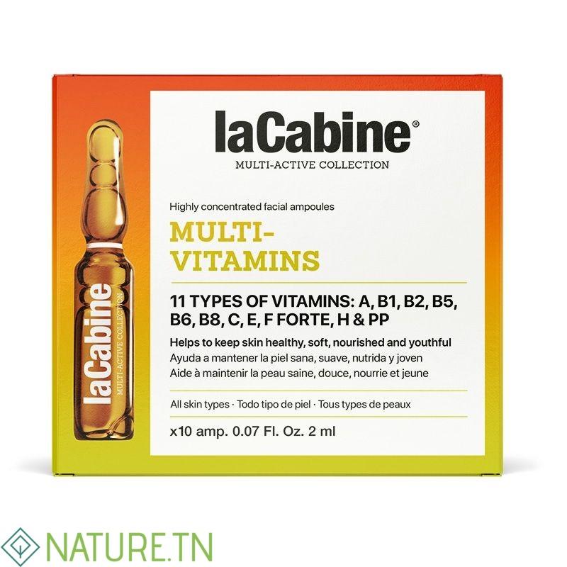 LA CABINE AMPOULES MULTIVITAMINES 10X2ML 3 LA CABINE AMPOULES MULTIVITAMINES 10X2ML