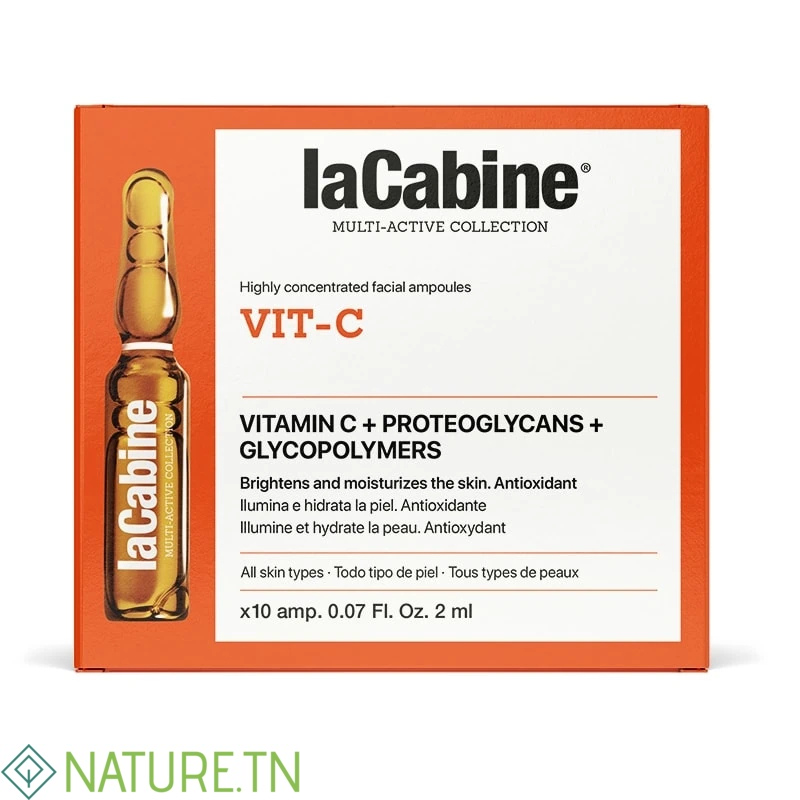 LA CABINE AMPOULES VITAMINE C 10X2ML 1 LA CABINE AMPOULES VITAMINE C 10X2ML 1