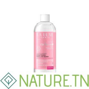 LA LUXE PARIS EAU MICELLAIRE DEMAQUILLANTE A LA VITAMINE C ET A L’ACIDE HYALURONIQUE 400ML