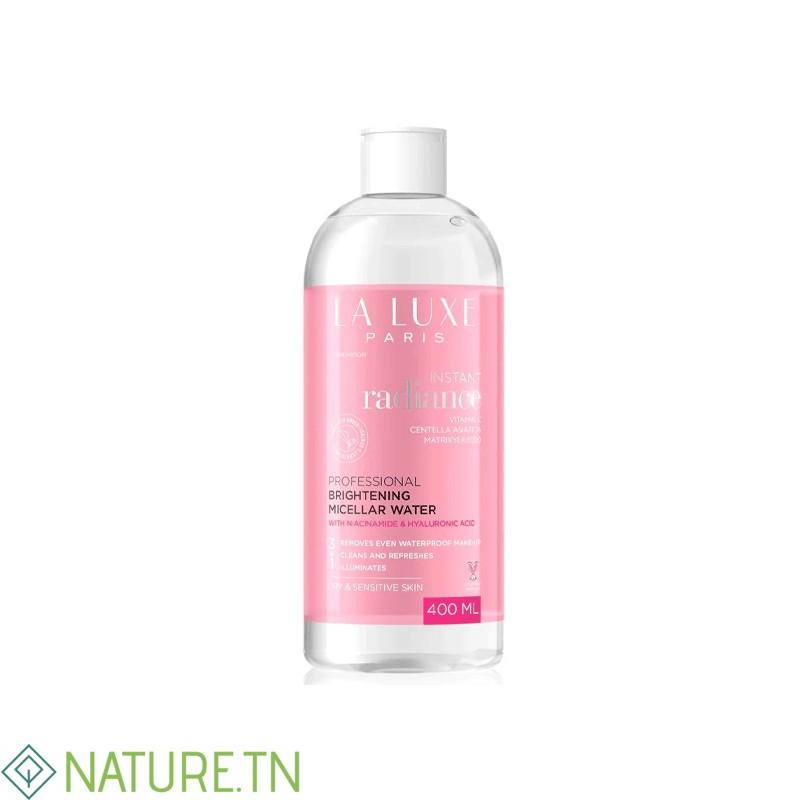 LA LUXE PARIS EAU MICELLAIRE DEMAQUILLANTE A LA VITAMINE C ET A L'ACIDE HYALURONIQUE 400ML 3 LA LUXE PARIS EAU MICELLAIRE DEMAQUILLANTE A LA VITAMINE C ET A L'ACIDE HYALURONIQUE 400ML