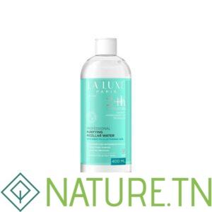 LA LUXE PARIS EAU MICELLAIRE PURIFIANTE AU THE VERT ET ACIDE LACTOBIONIQUE 400ML