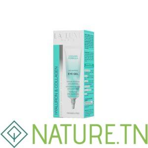 LA LUXE PARIS GEL POUR NOURRIR ET HYDRATER LE CONTOUR DES YEUX A L’ACIDE HYALURONIQUE 15ML