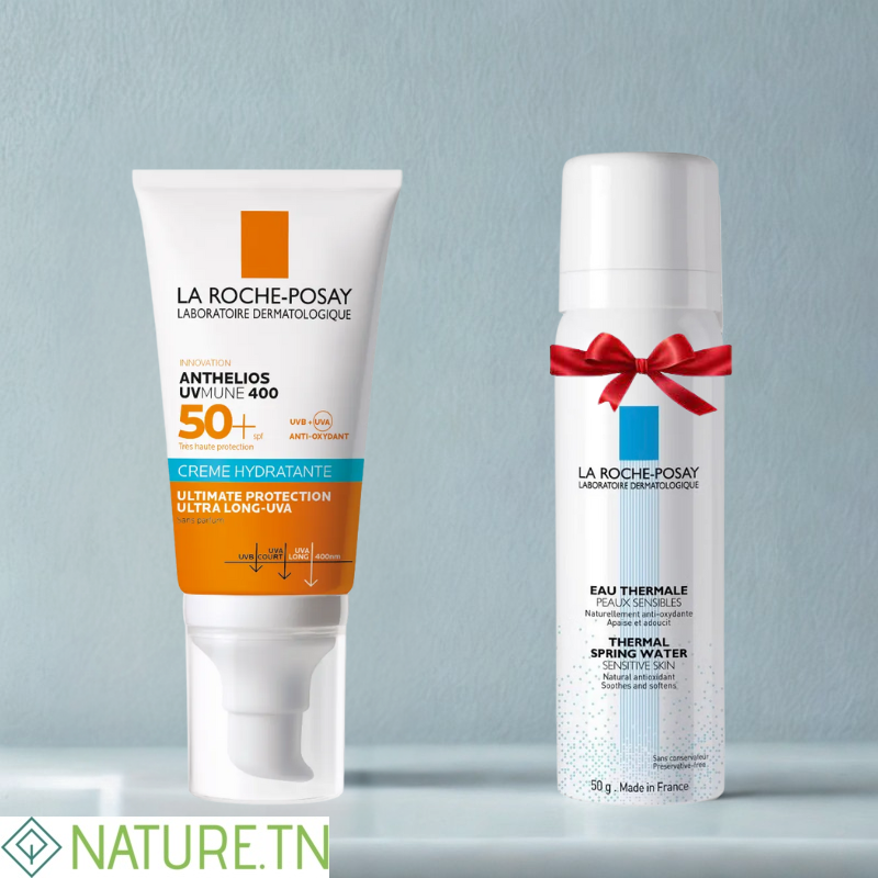 LA ROCHE POSAY ANTHELIOS UVMUNE 400 CREME HYDRATANTE INVISIBLE SPF50+ 50ML+EAU THERMALE 50ML(OFFERT) 1 LA ROCHE POSAY ANTHELIOS UVMUNE 400 CREME HYDRATANTE INVISIBLE SPF50+ 50ML+EAU THERMALE 50ML(OFFERT) 1