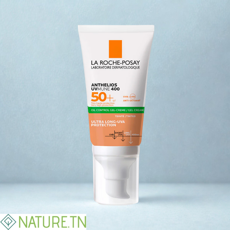 LA ROCHE POSAY ANTHELIOS UVMUNE 400 OIL CONTROL GEL CREME TEINTE SPF50+ 50ML 2 LA ROCHE POSAY ANTHELIOS UVMUNE 400 OIL CONTROL GEL CREME TEINTE SPF50+ 50ML