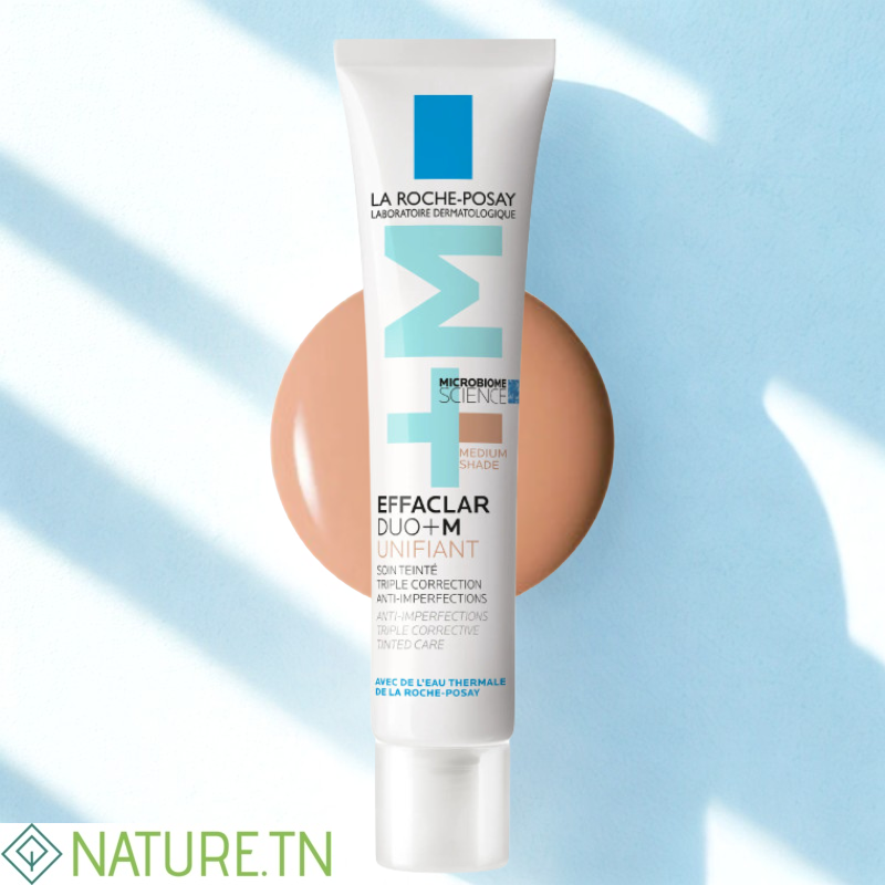 LA ROCHE POSAY EFFACLAR DUO+M UNIFIANT TRIPLE CORRECTION ANTI IMPERFECTIONS MEDIUM 40ML 1