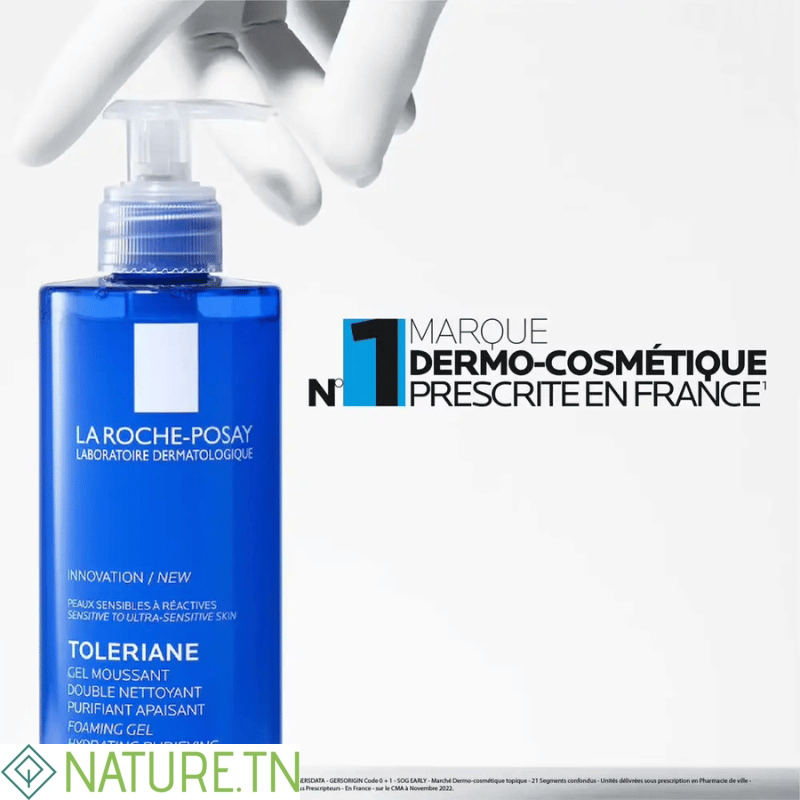 LA ROCHE POSAY TOLERIANE GEL MOUSSANT DOUBLE NETTOYANT PURIFIANT APAISANT 400 ML 1 LA ROCHE POSAY TOLERIANE GEL MOUSSANT DOUBLE NETTOYANT PURIFIANT APAISANT 400 ML 1