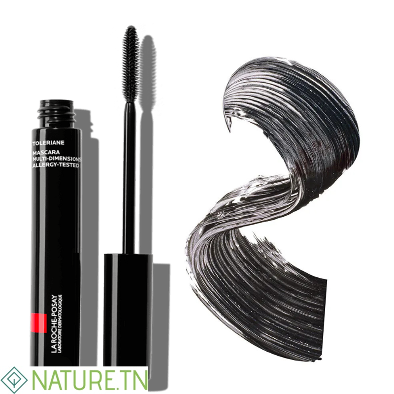 LA ROCHE POSAY TOLERIANE MASCARA MULTI DIMENSIONS ALLERGY TESTED NOIR 7,2ML 3 LA ROCHE POSAY TOLERIANE MASCARA MULTI DIMENSIONS ALLERGY TESTED NOIR 7,2ML