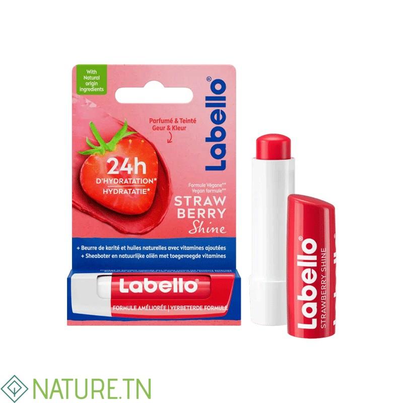 LABELLO STICK A LEVRES FRAISE 4.8G 3 LABELLO STICK A LEVRES FRAISE 4.8G