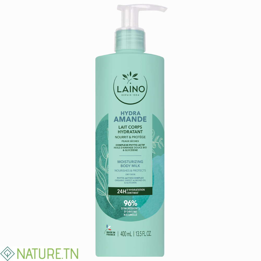 LAINO LAIT CORPS HYDRATANT AMANDE DOUCE 400ML 1 LAINO LAIT CORPS HYDRATANT AMANDE DOUCE 400ML 1