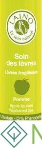 LAINO SOIN DES LEVRES FRAGILISEES GOUT POMME 4G