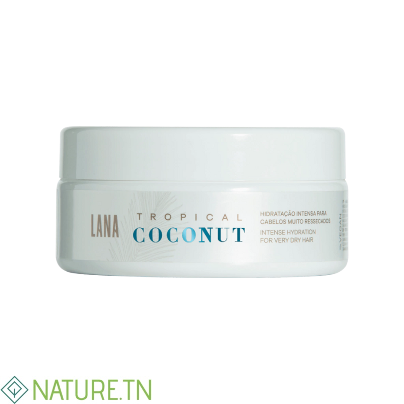 LANA BRASILES MASQUE HYDRATATION INTENSE TROPICAL COCONUT 200 GR 1