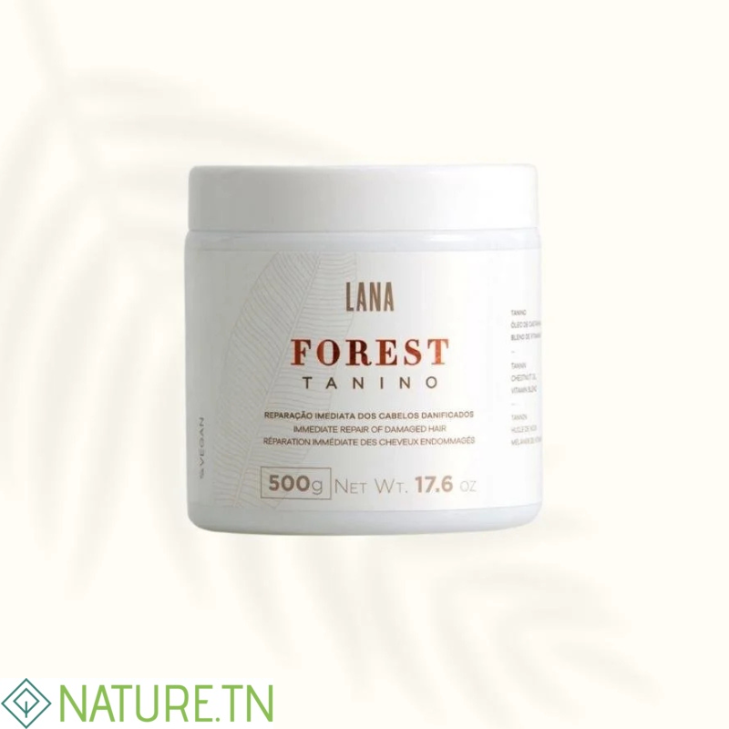 LANA FOREST TANINO MASQUE REPARATION INSTANTANEE 500ML 1 LANA FOREST TANINO MASQUE REPARATION INSTANTANEE 500ML 1