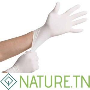 LATEX GANTS D’EXAMEN 100PC TAILLE L