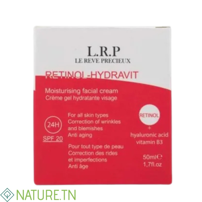 LE REVE PRECIEUX CREME HYDRATANTE ANTI-AGE RETINOL-HYDRAVIT SPF20 50ML 1