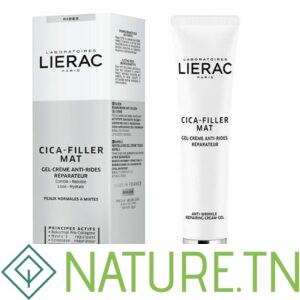 LIERAC CICA-FILLER GEL-CREME MAT ANTI-RIDES REPARATEUR 40ML