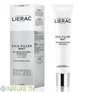 LIERAC CICA-FILLER GEL-CREME MAT ANTI-RIDES REPARATEUR 40ML