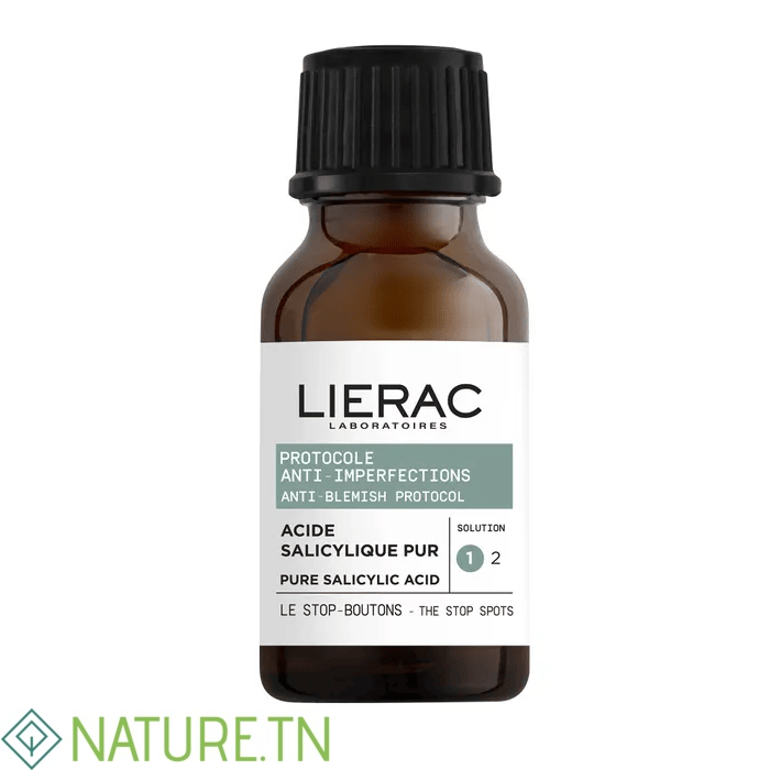 LIERAC LE STOP BOUTONS ACIDE SALICYLIQUE PUR 15ML 2 LIERAC LE STOP BOUTONS ACIDE SALICYLIQUE PUR 15ML 2