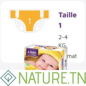LILAS CONFORT MAX ACTIF COUCHE BB 2-4 KG 20 PIECES