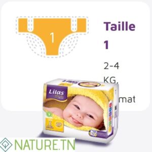 LILAS CONFORT MAX ACTIF COUCHE BB 2-4 KG 20 PIECES