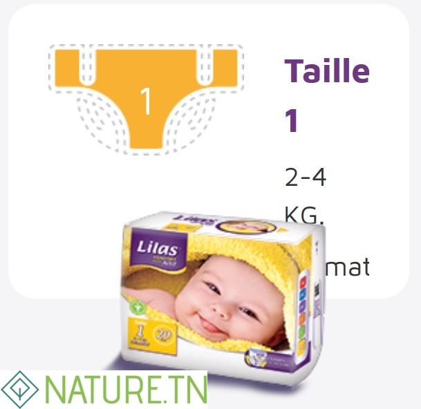 LILAS CONFORT MAX ACTIF COUCHE BB 2-4 KG 20 PIECES 1 LILAS CONFORT MAX ACTIF COUCHE BB 2-4 KG 20 PIECES 1