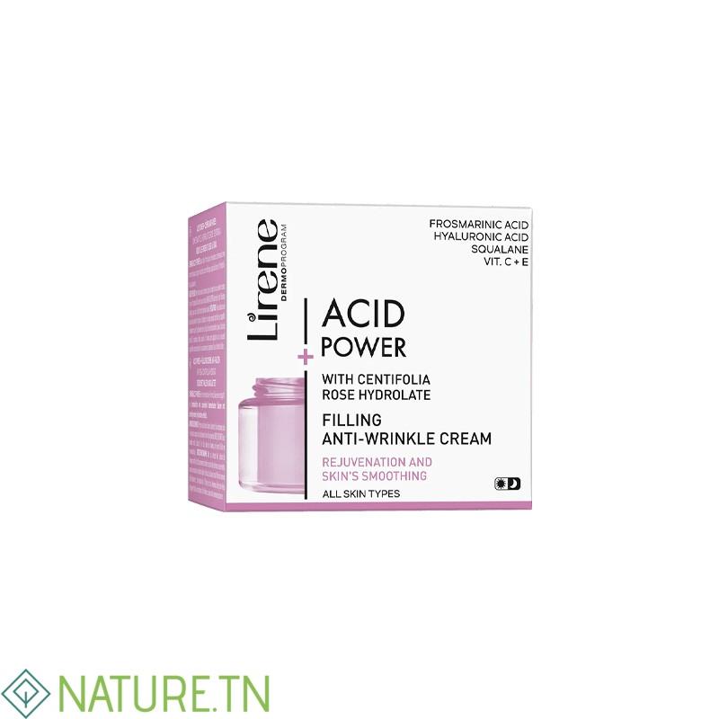 LIRENE ACID POWER FILLING ANTI AGE CREAM 50ML 1 LIRENE ACID POWER FILLING ANTI AGE CREAM 50ML 1