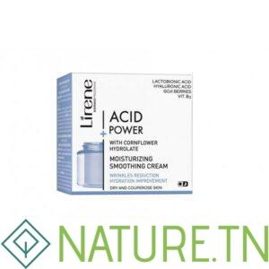 LIRENE ACID POWER MOISTURIZING SMOOTHING CREAM 50ML
