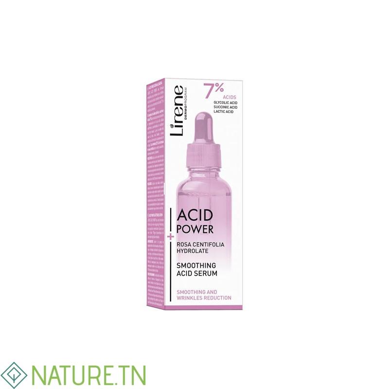 LIRENE ACID POWER SERUM LISSANT A L'HYDROLAT DE ROSE 30ML 2 LIRENE ACID POWER SERUM LISSANT A L'HYDROLAT DE ROSE 30ML 2