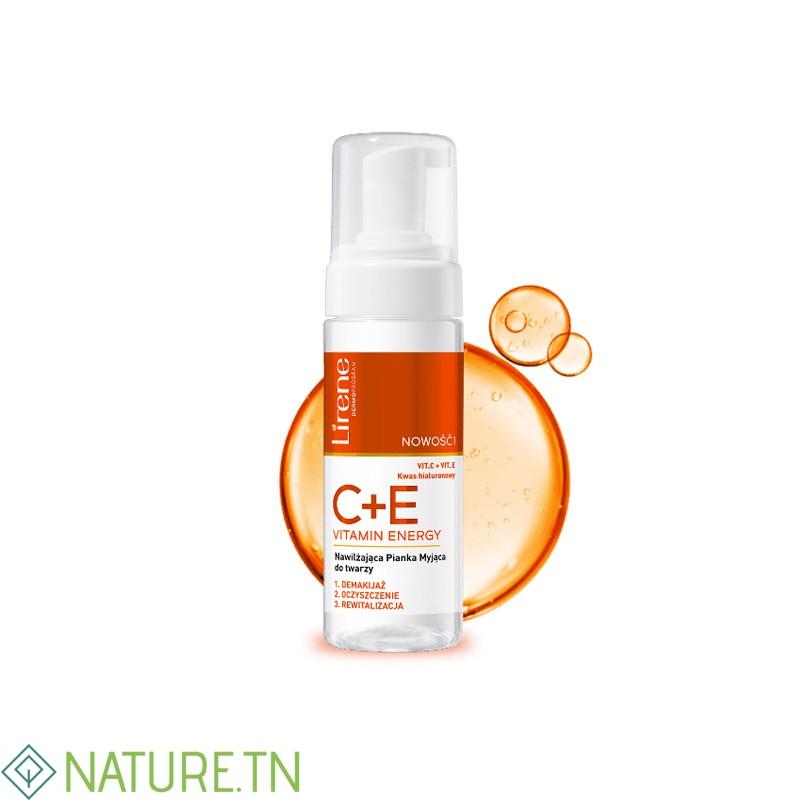 LIRENE C+E VITAMIN ENERGY MOUSSE NETTOYANTE 150ML 2 LIRENE C+E VITAMIN ENERGY MOUSSE NETTOYANTE 150ML 2