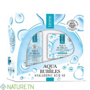 LIRENE COFFET AQUA BUBBLES HYDRO GEL 50ML+EAU MICELLAIRE 200ML