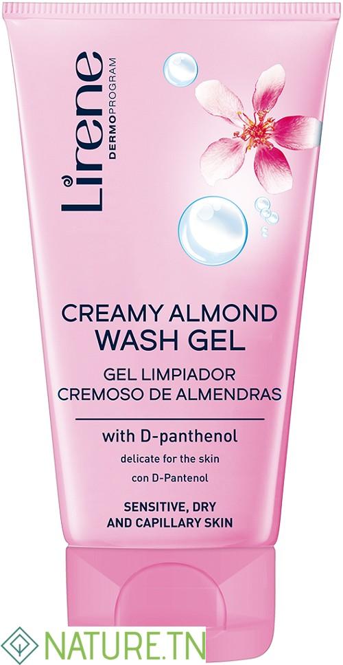 LIRENE GEL LAVANT AMANDE 150ML 3 LIRENE GEL LAVANT AMANDE 150ML