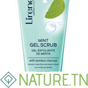 LIRENE GEL SCRUB MENTHE AU CHARBON DE BAMBOU 150ML