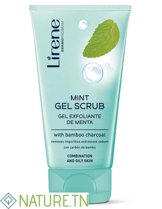 LIRENE GEL SCRUB MENTHE AU CHARBON DE BAMBOU 150ML 1 LIRENE GEL SCRUB MENTHE AU CHARBON DE BAMBOU 150ML 1