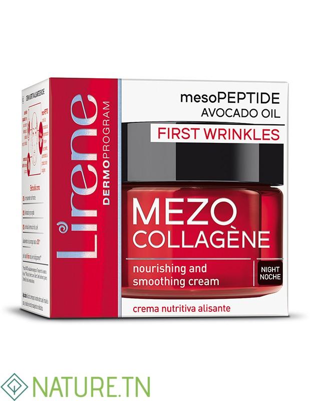 LIRENE MEZO COLLAGENE CREME NUIT PREMIERES RIDES 50ML 1